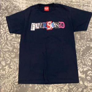 Fullsend Nelk boys medium T-shirt nwot black